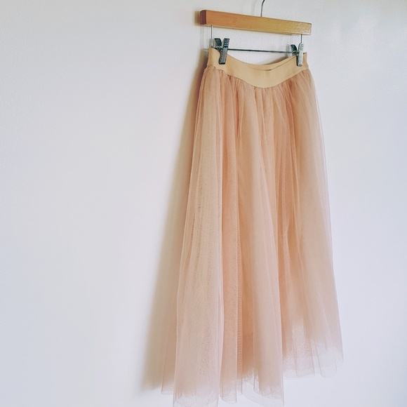 Haute Monde Dresses & Skirts - Haute Monde | Blush Pink Tulle Skirt - Sz. L